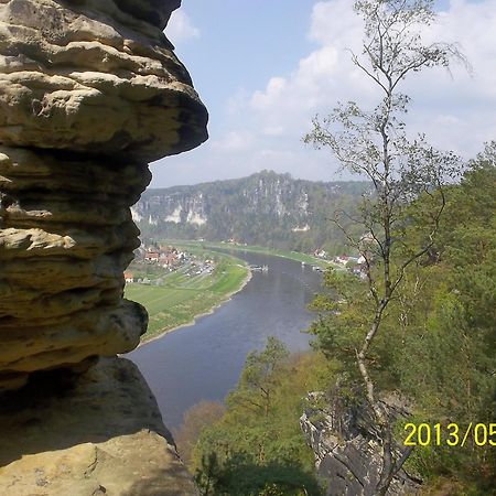 Ferienwohnung Zum Lilienstein Bad Schandau Ngoại thất bức ảnh