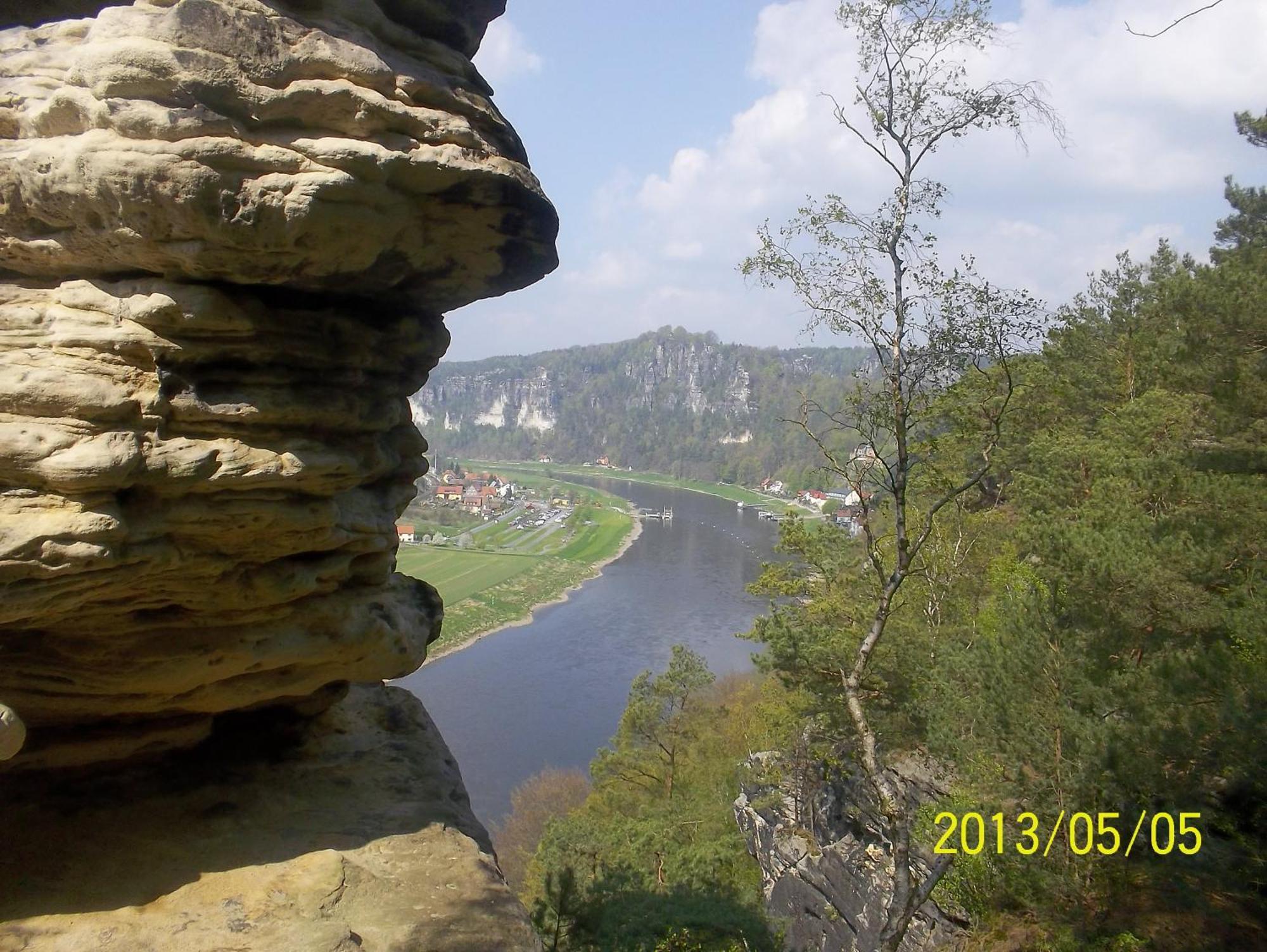 Ferienwohnung Zum Lilienstein Bad Schandau Ngoại thất bức ảnh