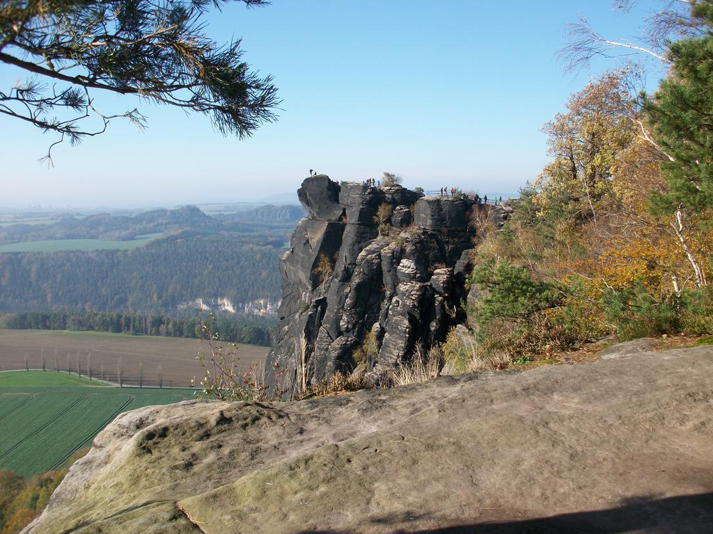 Ferienwohnung Zum Lilienstein Bad Schandau Ngoại thất bức ảnh