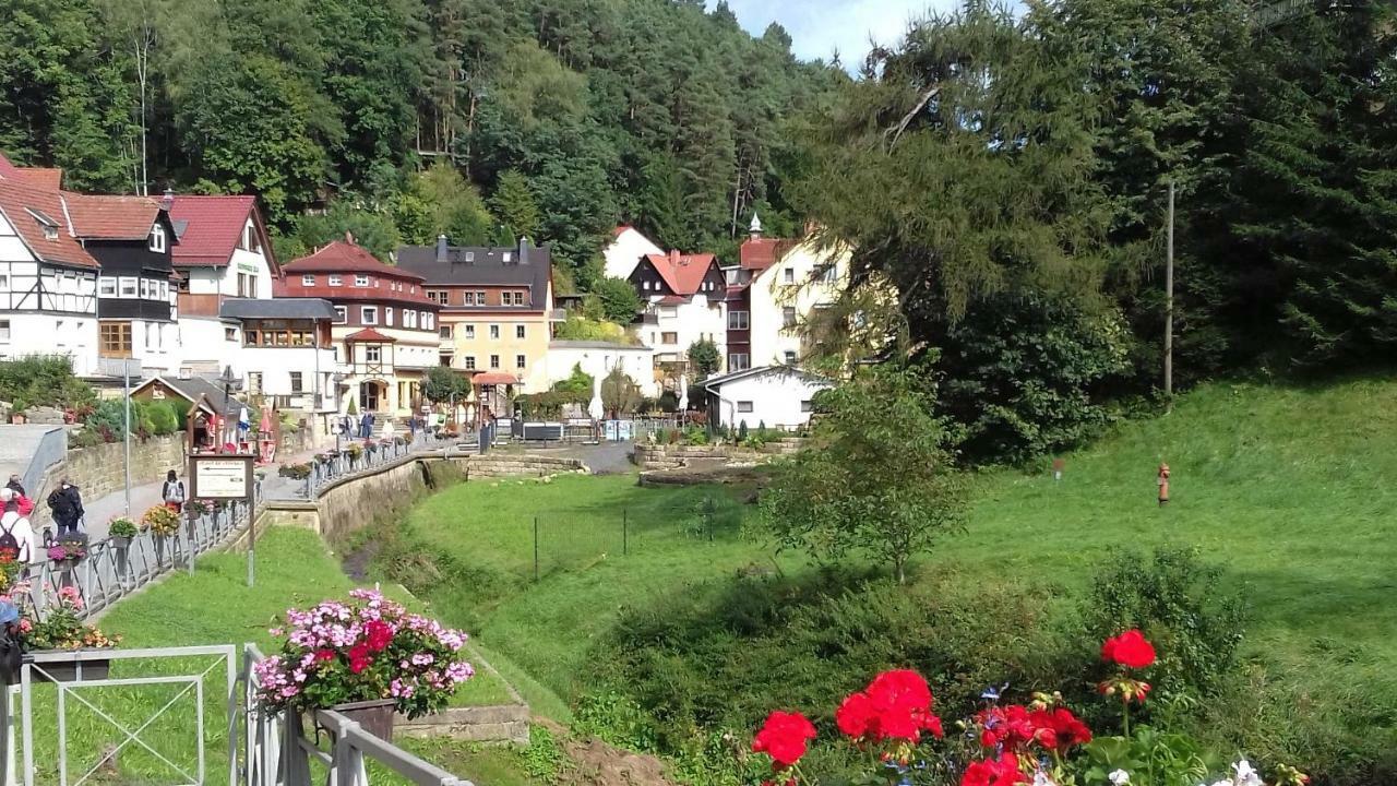 Ferienwohnung Zum Lilienstein Bad Schandau Ngoại thất bức ảnh